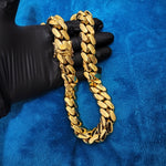 14k gold-plated Miami Cuban Link 22mm Big Chain