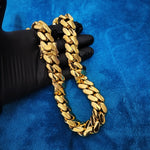 14k gold-plated Miami Cuban Link 22mm Big Chain