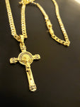 18k Gold Filled 4mm Chain and Pendant