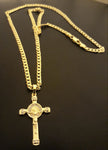 18k Gold Filled 4mm Chain and Pendant