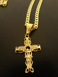 18k Gold Filled 4mm Chain and Pendant