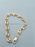 14k Gold Filled Puff 8mm Bracelet