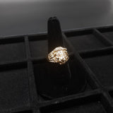 14k Gold Filled Loin face Ring