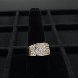 14k Gold Filled Cz diamond Ring