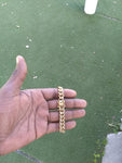 14k 10mm Cuban link bracelet