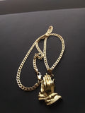 18k Gold Filled 4mm Chain and Pendant