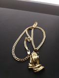 18k Gold Filled 4mm Chain and Pendant