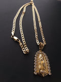 18k Gold Filled 4mm Chain and Pendant