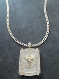 18k Gold Filled 4mm Chain and Pendant