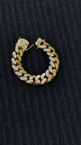 Gold Plated Miami Cuban link 22mm Big Bracelet