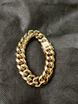 On Sale Now 18k Gold Plated 16mm Cuban link bracelet