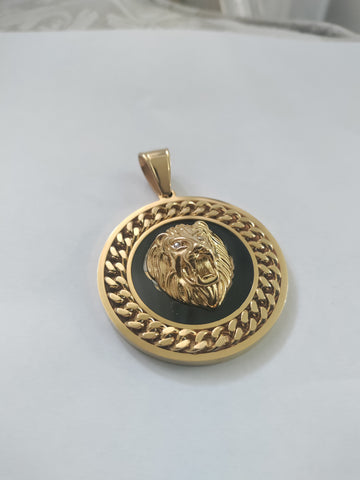 14k gold plated Lion 🦁 pendant