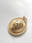 14k gold plated Lion 🦁 pendant