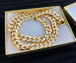 14k Gold Plated Miami Cuban Link 15mm 24inch Chain