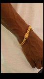 14k 8mm Cuban link bracelet