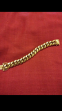 14k 16mm Cuban link bracelet