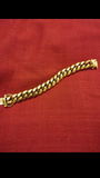 14k 16mm Cuban link bracelet